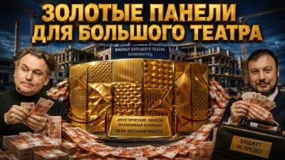 Коррупция в Большом театре: &laquo;золотые&raquo; панели продляют долгострой на годы
