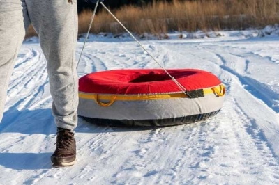 Жительница Москвы сломала бедро и получила черепно-мозговую травму, катаясь на тюбинге в Домодедово