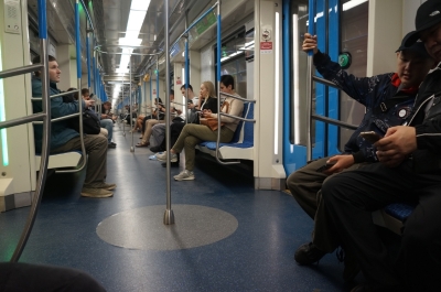 От Сити к Новослободской.