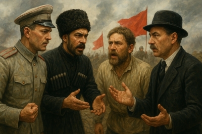 Как белые генералы назвали помещиков-капиталистов "главными преступниками"